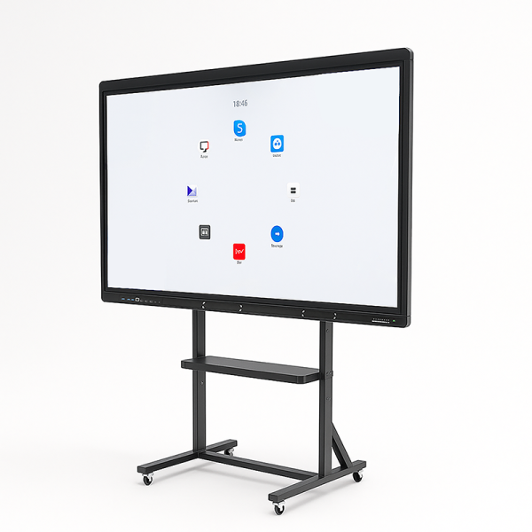 Интерактивный комплекс с вычислительным блоком и мобильным креплением